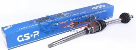 Фото 1 — Піввісь Citroen Berlingo/Peugeot Partner 1.6/1.9D 96-11 (R) (24x25x868) GSP (210055) Фото Піввісь Citroen Berlingo/Peugeot Partner 1.6/1.9D 96-11 (R) (24x25x868) GSP (210055) зображення 1