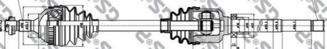 Привідний вал GSP 210193 (фото 1)