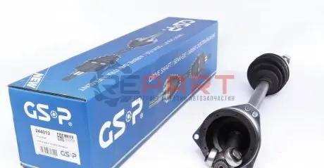 Фото Піввісь Opel Movano 2.5 DTI 01- (L) (28x663) d=37 GSP (244012) зображення 1