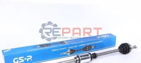 Фото Піввісь Renault Master 1.9-2.2dCi (R) (28х39х1132x51T) (+ABS) GSP (244016) зображення 1