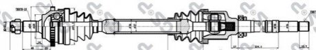 Привідний вал GSP 245011 (фото 1)