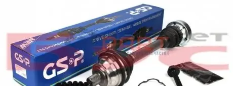 Фото Піввісь VW T4 94- (38x540.8) (+ABS) GSP (261003) зображення 1