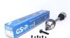 Фото Піввісь VW Caddy III 1.9 TDI 04-10 (L) (36х513) GSP (261131) зображення 1
