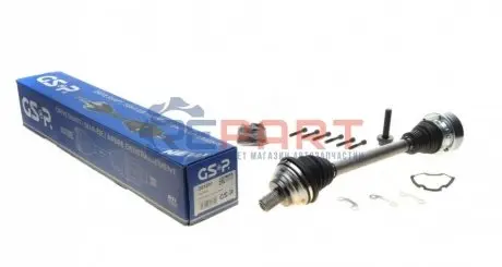 Піввісь VW Caddy III 1.4 i 04-10/Golf 1.2-1.4 i 06-(L) (36х536) GSP 261201
