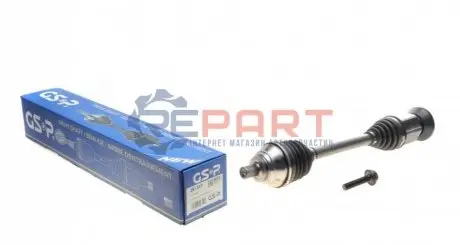 Піввісь VW Passat 2.0 TDI/TSI 4motion 15-/Audi Q3 Quattro 11-18 (R) (36x593) GSP 261347