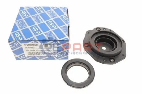 Подушка амортизатора (переднього) + підшипник Citroen Berlingo 96-08 GSP 510695S Купити в Україні