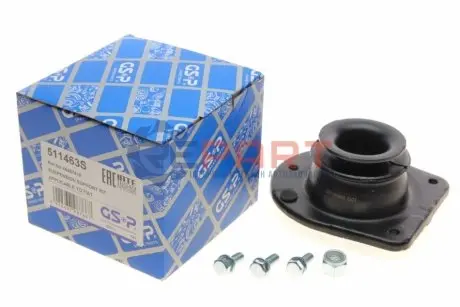 Подушка амортизатора (переднього) Fiat Doblo Cargo 01- (L) GSP 511463S Купити в Україні