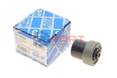 Фото Сайлентблок важеля (переднього/знизу/спереду) Opel Combo/Corsa C 00-/Meriva A 03-10 GSP (511639) зображення 1