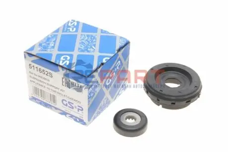 Подушка амортизатора (переднього) + підшипник Chevrolet Aveo 05- GSP 511652S Купити в Україні