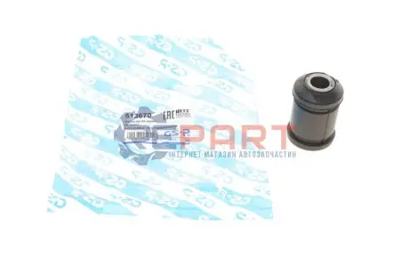 Фото 1 — Сайлентблок важеля (переднього/знизу/спереду) Mitsubishi Outlander 2.0/2.2 DI-D 4WD 06-12 GSP (513670) Фото Сайлентблок важеля (переднього/знизу/спереду) Mitsubishi Outlander 2.0/2.2 DI-D 4WD 06-12 GSP (513670) зображення 1