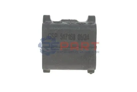 Фото Втулка стабілізатора (переднього) VW Polo/Skoda Roomster/Fabia 99- (d=17mm) GSP (517168) зображення 1