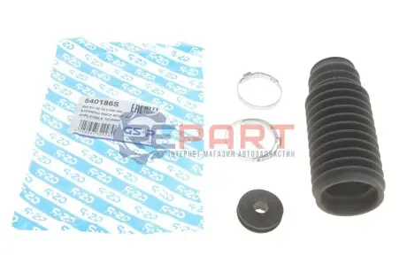 Пильник рейки рульової BMW 3 (E46) 98-05 (L=172mm) (з хомутами) GSP 540186S Купити в Україні