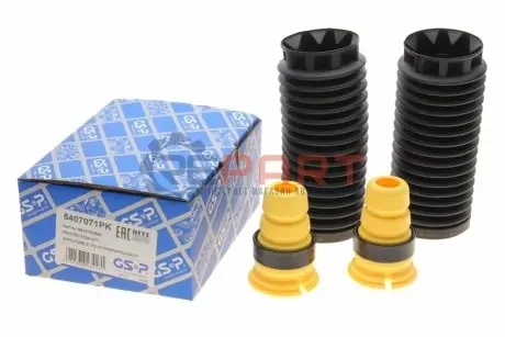 Фото 1 — Пыльник + отбойник амортизатора (переднего) Citroen C4/Peugeot3008/308/5008 13-(к-кт 2шт)) GSP (5407071PK) Фото Пыльник + отбойник амортизатора (переднего) Citroen C4/Peugeot3008/308/5008 13-(к-кт 2шт)) GSP (5407071PK) изображение 1