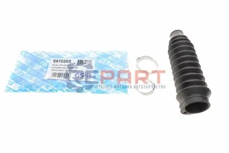 Фото 1 — Пильник рейки рульової VW Caddy II 95-04/Golf 79-02/Passat 88-97(70x70x210) GSP (541026S) Фото Пильник рейки рульової VW Caddy II 95-04/Golf 79-02/Passat 88-97(70x70x210) GSP (541026S) зображення 1