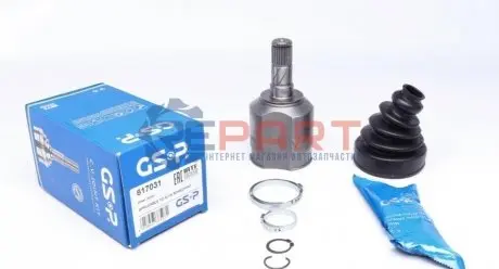 ШРКШ (внутрішній) Fiat Doblo 1.6D 10- (L) (25x26x169.5) GSP 617031 Купити в Україні