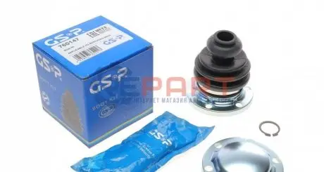 Фото Пильник ШРКШ (внутрішній) VW T4 90-03 (25x56.5x106)(к-кт) GSP (760147) зображення 1