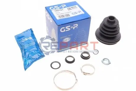 Фото Пильник ШРКШ (зовнішній) Audi 80 86-96/90 87-91 (21.3x82.5x96.5) GSP (780181) зображення 1