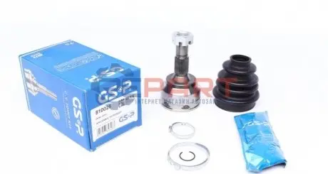 ШРКШ (зовнішній) Citroen C4/Peugeot 207/307 1.4/1.6 16V 00- (25x22x134) GSP 810025 Купити в Україні