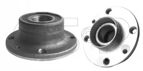 Підшипник маточини (задньої) Fiat Punto/Palio/Uno (-ABS) GSP 9230044