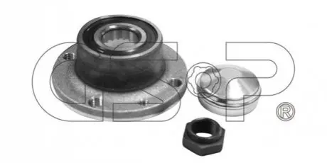 Підшипник маточини (задньої) Fiat Punto/Palio/Uno (-ABS) GSP 9230044K