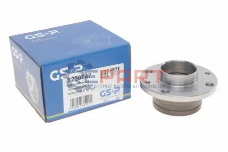 Фото 1 — Підшипник маточини (задньої) Fiat Doblo 00- (+ABS) GSP (9230047) Фото Підшипник маточини (задньої) Fiat Doblo 00- (+ABS) GSP (9230047) зображення 1