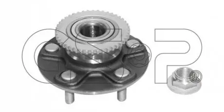 Підшипник маточини (задньої) Nissan Primera 02-08 (+ABS) GSP 9230058K