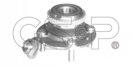 Набір підшипника маточини колеса GSP 9230066K (фото 1)