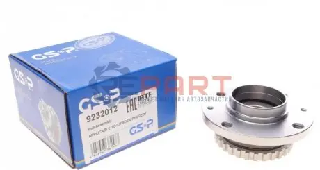Підшипник маточини (задньої) Peugeot Partner 96- (+ABS)(к-кт) GSP 9232012 Купити в Україні
