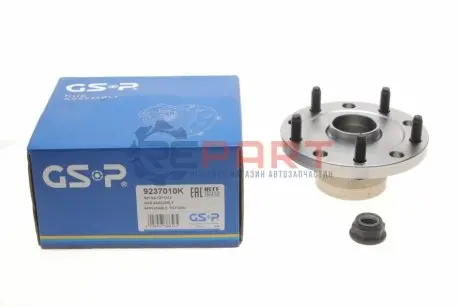 Фото Підшипник маточини (задньої) Ford Transit V347 (FWD) 260/300 (d=37mm) (+ABS) GSP (9237010K) зображення 1