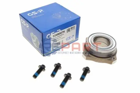 Фото Підшипник маточини (задньої) BMW X3 (F25)/X4 (F26) 10-18 N20/N47/N52/N57 GSP (9249007K) зображення 1