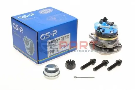 Фото Підшипник маточини (передньої) Opel Astra G 98-09 (+ABS) GSP (9333033K) зображення 1