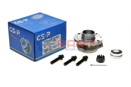 Фото Підшипник маточини (передньої) Opel Astra 98 (-ABS) GSP (9333036K) зображення 1