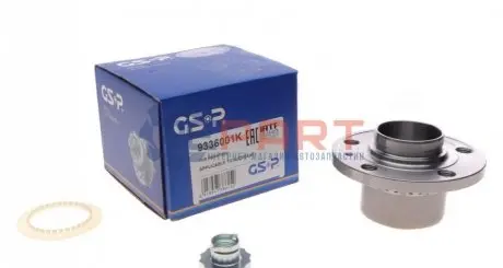 Підшипник маточини (передньої) Skoda Fabia 99-/VW Polo 01- (+ABS) GSP 9336001K Купити в Україні