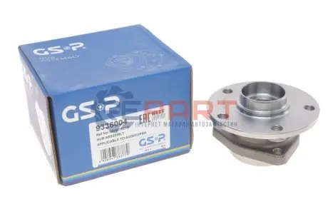 Фото 1 — Підшипник маточини (передньої) VW Caddy 03-15/Golf 03-/Skoda Octavia 04-13/Kodiaq 16- (+ABS) GSP (9336004) Фото Підшипник маточини (передньої) VW Caddy 03-15/Golf 03-/Skoda Octavia 04-13/Kodiaq 16- (+ABS) GSP (9336004) зображення 1