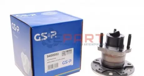 Підшипник маточини (задньої) Opel Astra G/Combo/Meriva/Vectra A/B (+ABS) 5 отв. 1,2-3,0 85- (к-кт) GSP 9400052