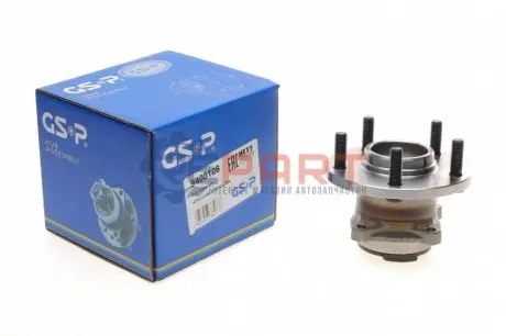 Фото 1 — Підшипник маточини (задньої) Mazda 3/5 10- (+ABS) GSP (9400106) Фото Підшипник маточини (задньої) Mazda 3/5 10- (+ABS) GSP (9400106) зображення 1