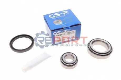 Фото Підшипник маточини (передньої) VW T3 79-92 (22x45.24x16.64/41x68x18) (к-кт) GSP (GK0912) зображення 1