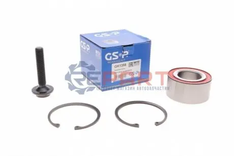 Фото Підшипник маточини (передньої/задньої) Audi A6 97-05 (39x75x37) (к-кт) GSP (GK1355) зображення 1