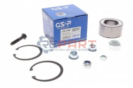 Фото Підшипник маточини (передньої) VW Passat 91-97/Golf 92-99 (40х72х37)(к-кт) GSP (GK1358) зображення 1