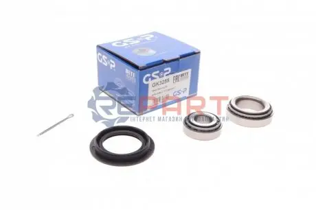 Фото 1 — Підшипник маточини (задньої) Ford Escort -90/Granada -85 (к-кт) GSP (GK3255) Фото Підшипник маточини (задньої) Ford Escort -90/Granada -85 (к-кт) GSP (GK3255) зображення 1