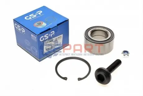 Фото Підшипник маточини (передньої/задньої) VW Sharan 95-10/Ford Galaxy 95-05 (43x80x38)(к-кт) GSP (GK3449) зображення 1