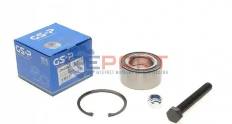 Фото Підшипник маточини (задньої) VW Sharan 95-10/Ford Galaxy 95-06 (43x80x38)(к-кт) GSP (GK3450) зображення 1