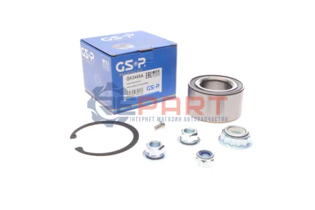 Підшипник маточини (передньої) Skoda Octavia 1.4-2.0 96-10/VW Golf 97-06 (40x40x74)(к-кт) GSP GK3455A Купити в Україні