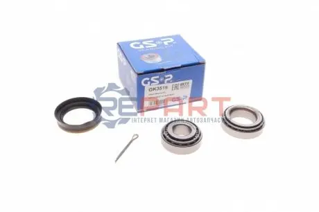 Підшипник маточини (задньої) Audi 80/100/A4/A6 (к-кт) GSP GK3519 Купити в Україні