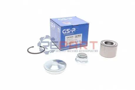 Фото 1 — Підшипник маточини (задньої) Renault Megane/Clio 01- (25x52x37) GSP (GK3525) Фото Підшипник маточини (задньої) Renault Megane/Clio 01- (25x52x37) GSP (GK3525) зображення 1
