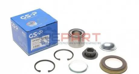 Підшипник маточини (задньої) Ford Focus 99-04/Fiesta 01-10 (29x53x37) GSP GK3532 Купити в Україні