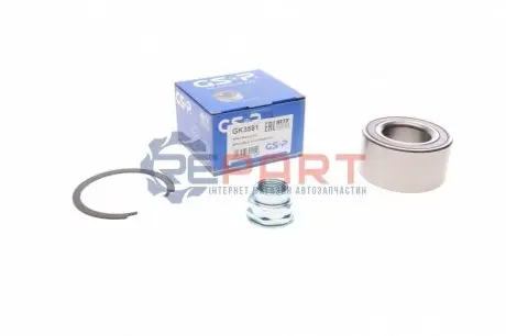 Підшипник маточини (передньої) Fiat Doblo 01- (+ABS) (37x72x37) GSP GK3581 Купити в Україні