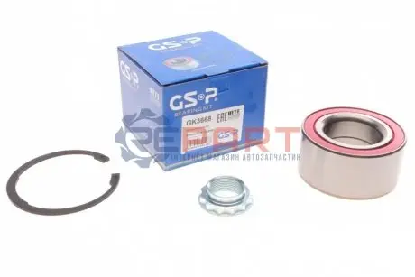 Фото Підшипник маточини (задньої) BMW 3(E36/E46) 94-05/7(E38)/X3(E83) 04-11/Z3(E36) 98-03 (к-кт) (45x85x45) GSP (GK3668) зображення 1