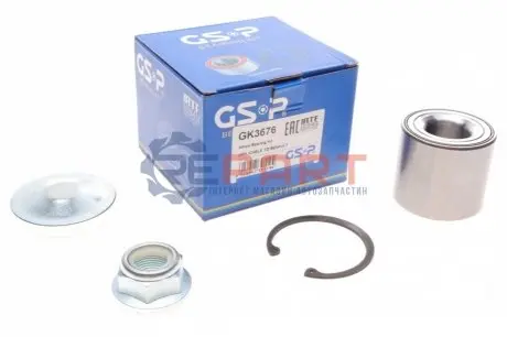 Фото Підшипник маточини (задньої) Renault Megane II/Scenic II (25x55x48) GSP (GK3676) зображення 1