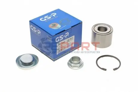 Підшипник маточини (задньої) Citroen C4/Peugeot 307 00- (25x60x45) (к-кт) GSP GK3680 Купити в Україні